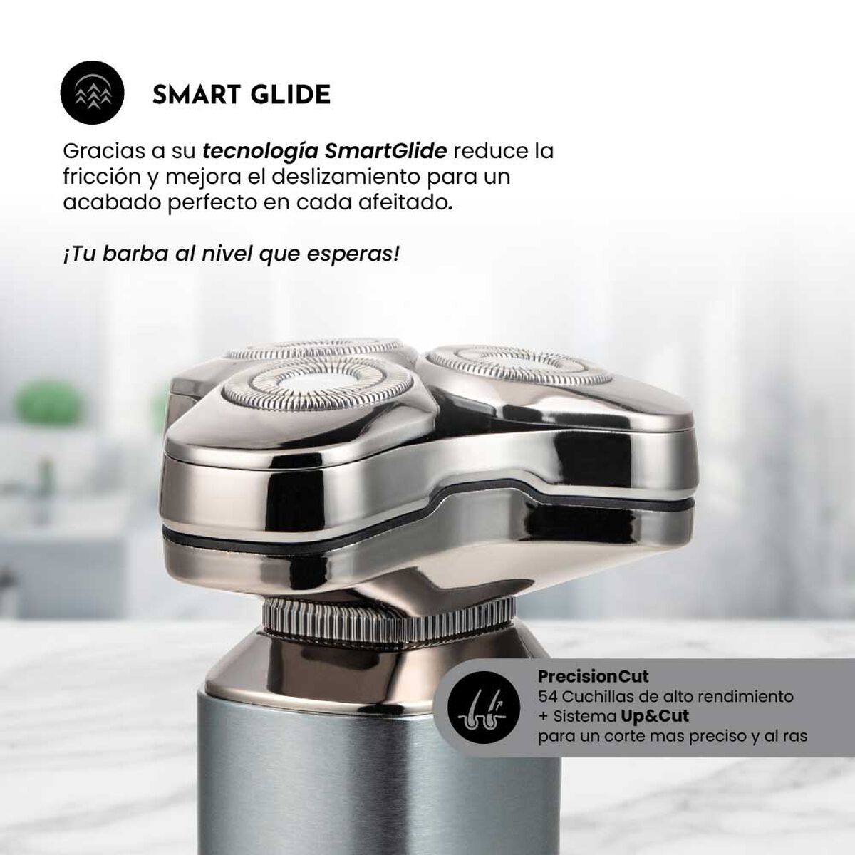 Afeitadora Siegen SG-7225 Trimmer 3 en 1