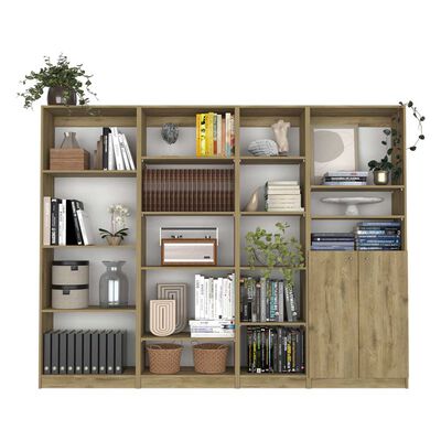 Imagen 2 del producto 3 Estantes + Estante 2 Puertas TuHome Home Macadamia