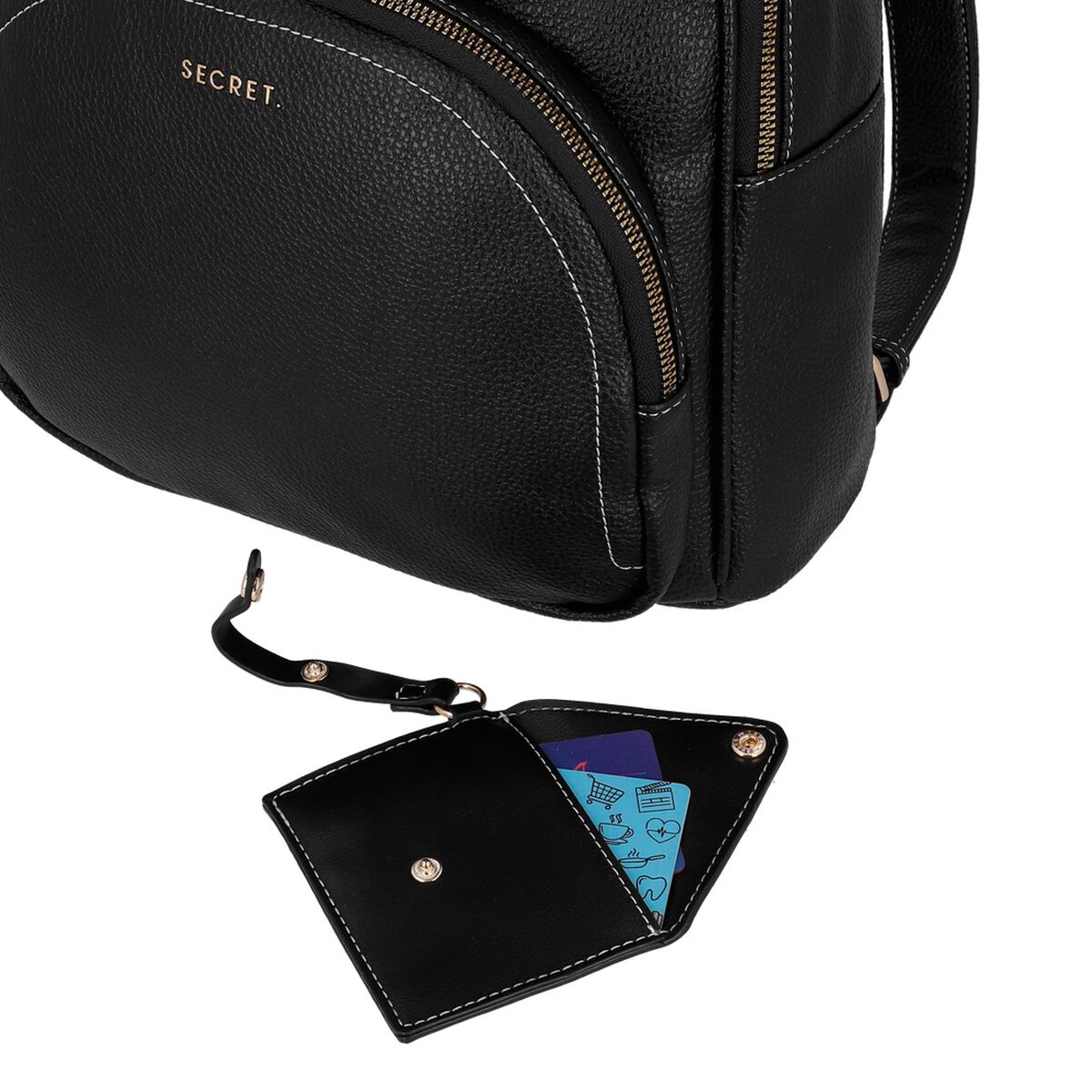 Mochila Secret Dublin ST6 M Negro