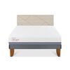 Cama Europea CIC 2 Plazas Excellence Plus + Respaldo Villarrica Alpino