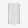 Cama Europea Rosen 1 Plaza New Style 4 Plus + Respaldo Ferrera Gris + Velador