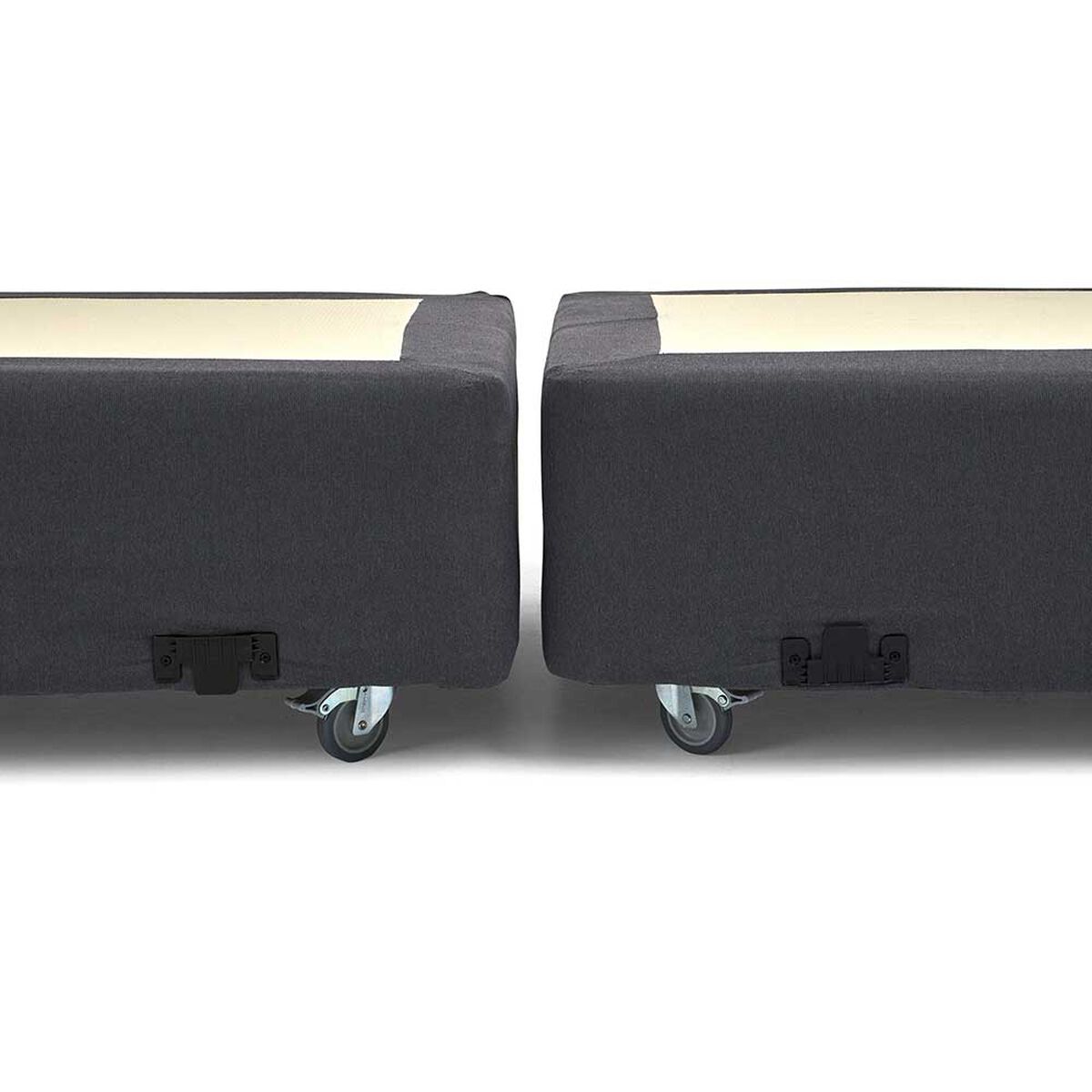 Cama Americana Drimkip Base Dividida King Funcional + Topper