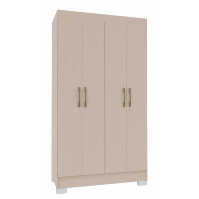 Imagen 1 del producto Clóset Vekkahome Roma 4 Puertas 1 Cajón Beige