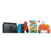 Combo Consola Nintendo Switch Neón + Juego Animal Crossing + Control Power A Mario Vintage G