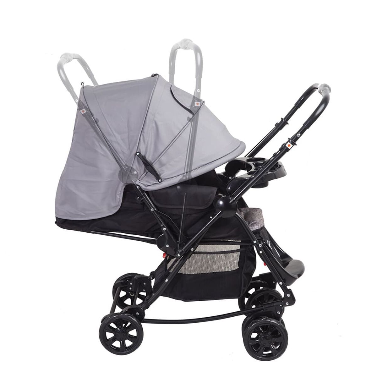 Coche Cuna Balancin Sx Gris Bebesit