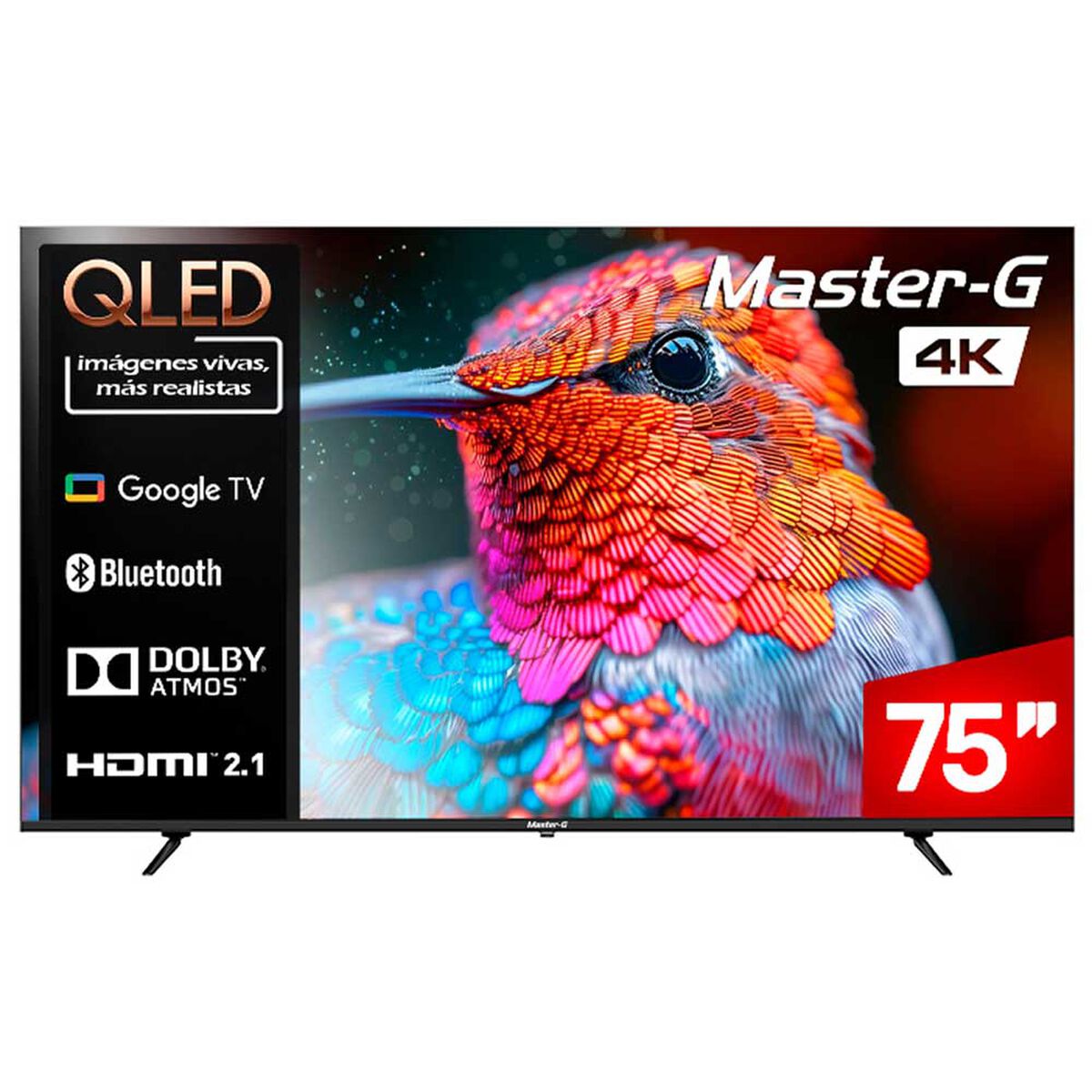 QLED Smart TV 75" 4K MGGK75UFQ Master-G