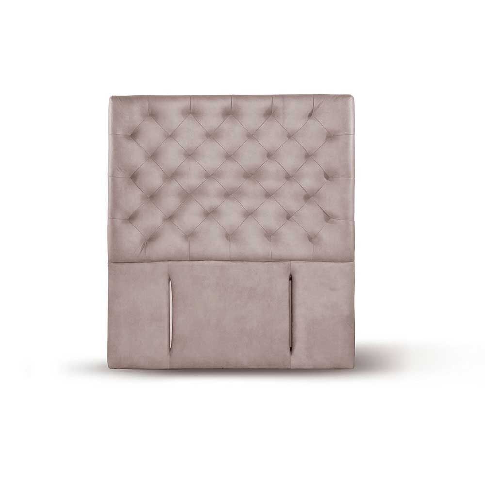 Respaldo Latam Home 1 Plaza Brescia Cuero Gris