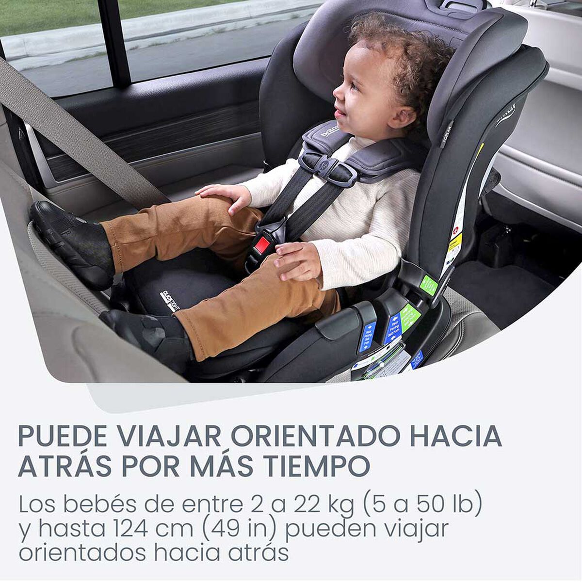 Silla de Auto Convertible Poplar Stone Onyx Britax
