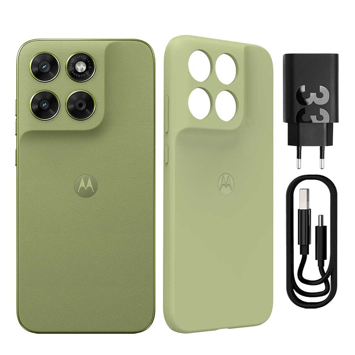 Smartphone Moto G67 5G 256 GB 6,78" Verde Lima