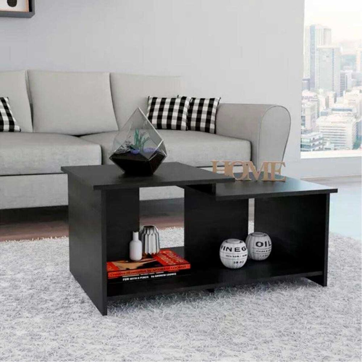 Mesa De Centro TuHome Wema Wengue