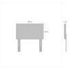Cama Europea Celta 1,5 Plazas Black Plus + Respaldo