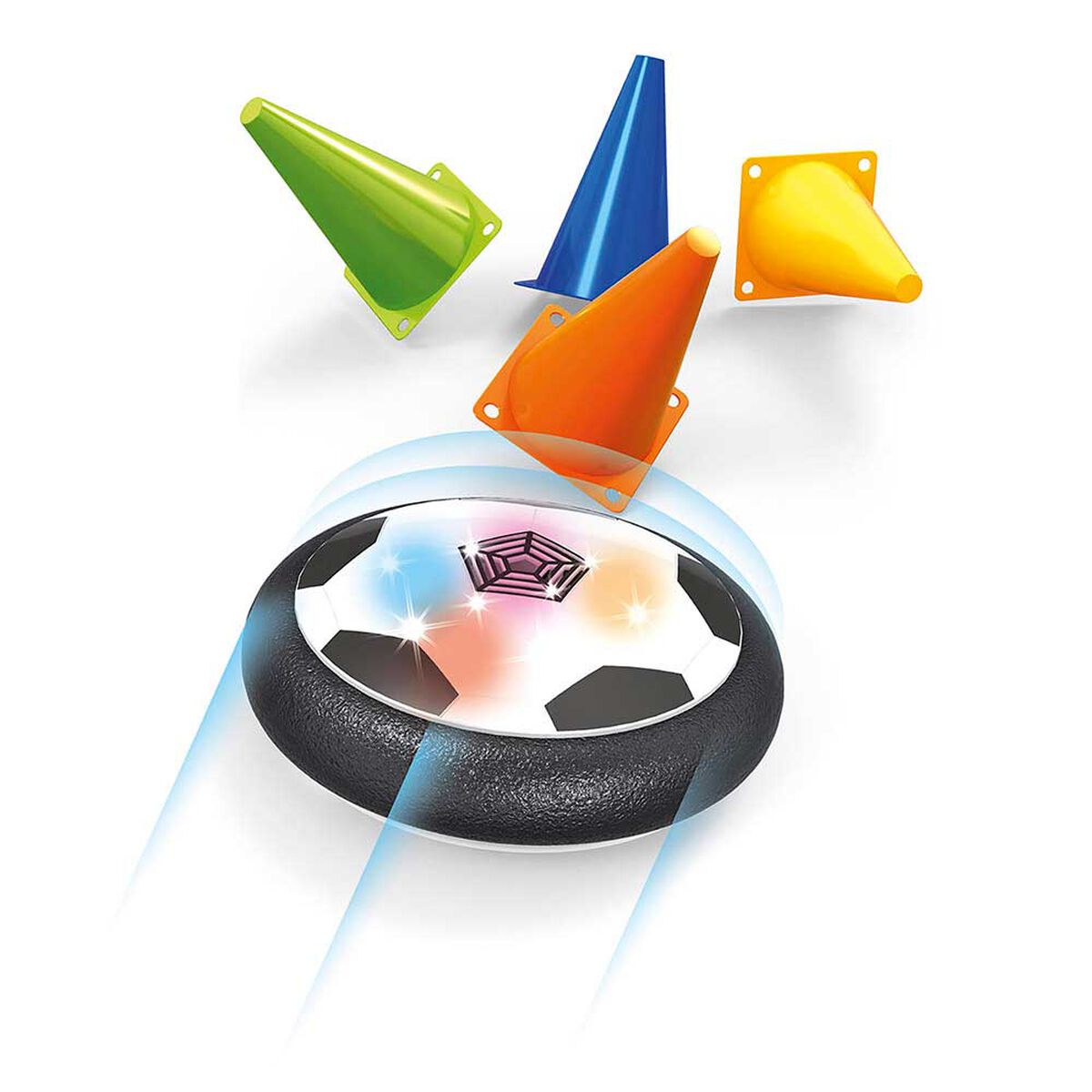 Balón de Fútbol con Sistema de Aire y Luces Play Spot