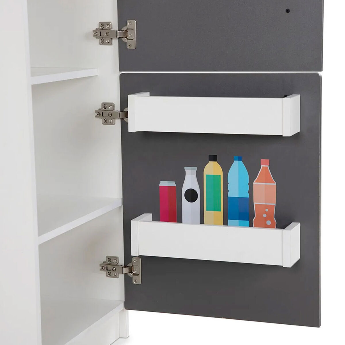 Combo Infantil Mesita + Cocina + Refrigerador  + Ba&uacute;l CIC
