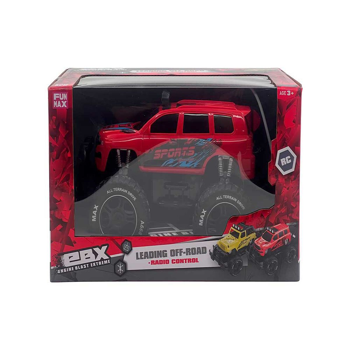 Vehiculo Radio Control Off Road Extreme Adventure 1:12 Diseño Surtido Ebx