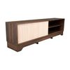 Rack Tuhome Smith Hasta 75" Nogal Europeo-Roble Natural