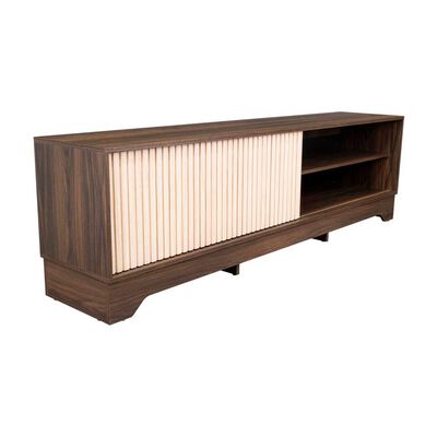 Rack Tuhome Smith Hasta 75" Nogal Europeo-Roble Natural