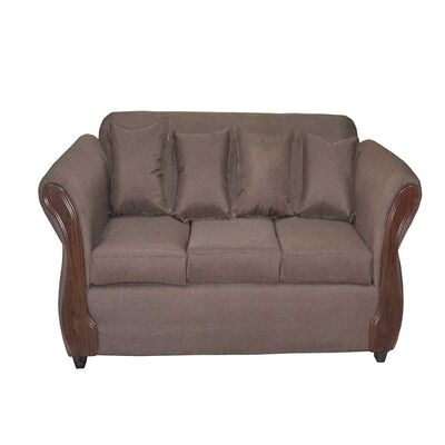 Imagen 2 del producto Juego de Living Diseño A&M Home Katia Sofá 3 Cuerpos + Sofá 2 Cuerpos Chocolate