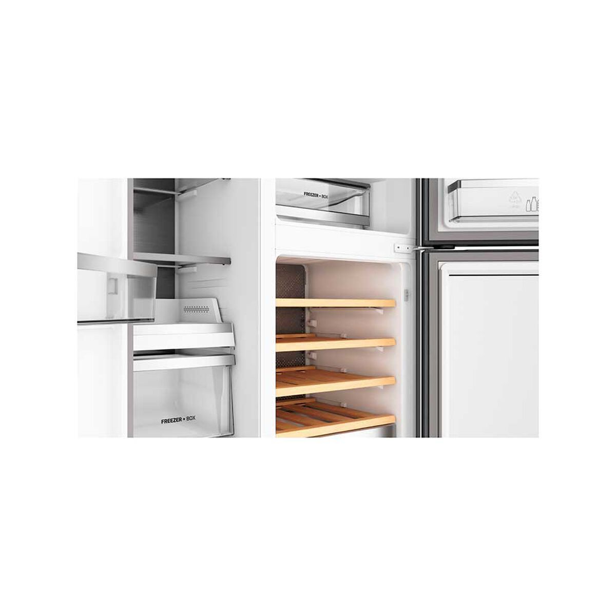 Refrigerador Side by Side Teka RLF 85950 GBK 421 lts. Negro