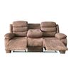 Casanova Sofá Reclinable York 3 cuerpos Café 206 x 100 cm