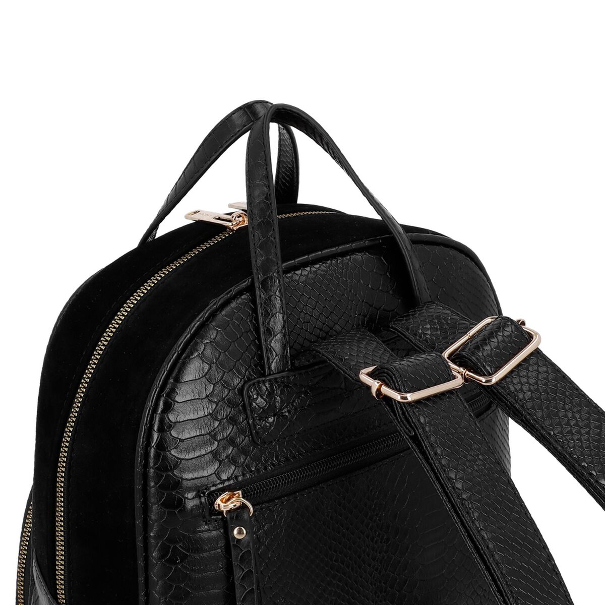 Mochila de Mujer Secret Zagreb SC7 Mediana Negro