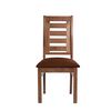 Juego de Comedor Latam Home Sevilla Murcia 2 Sillas + 2 Bancas Velvet Chocolate