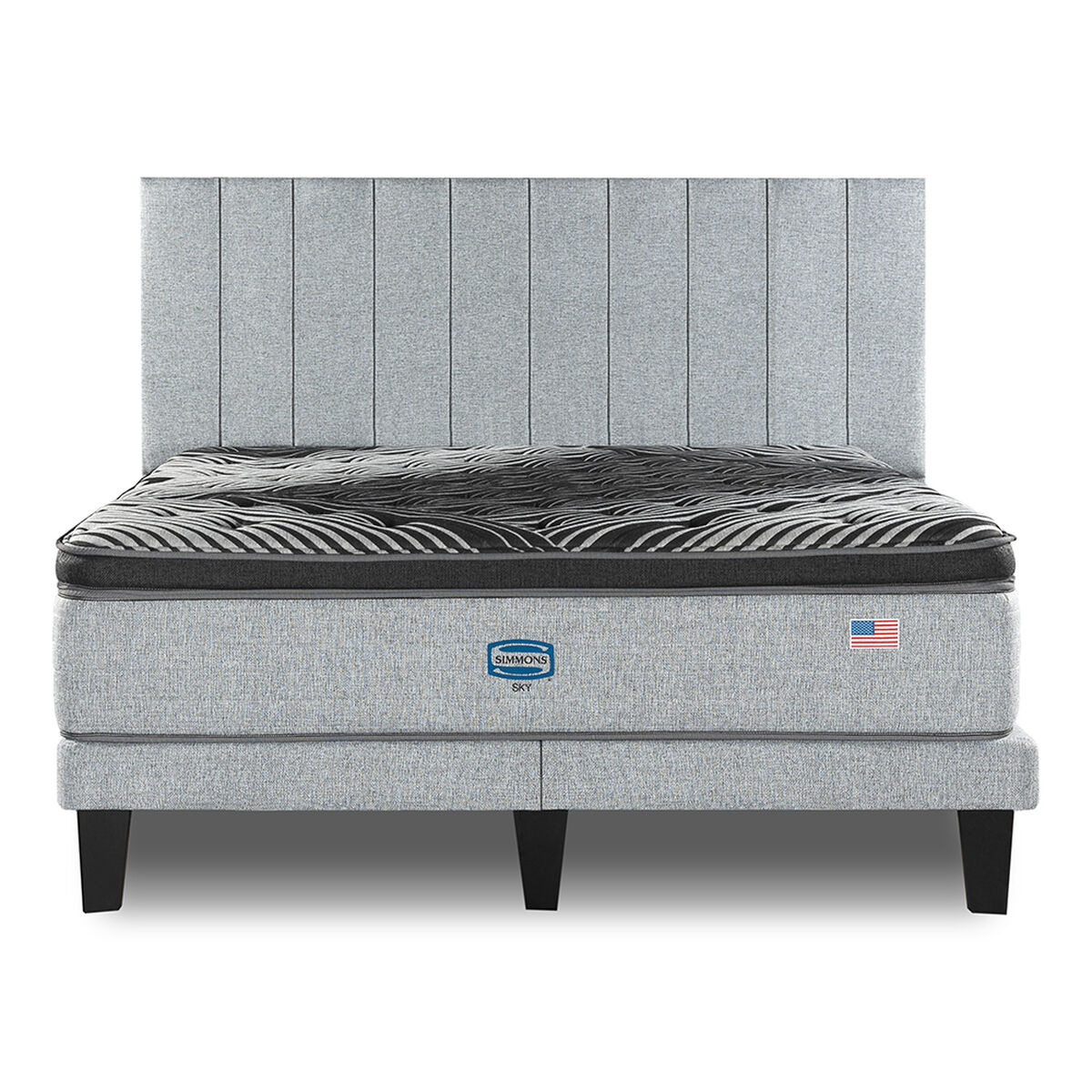 Cama Europea Simmons King Sky