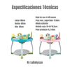Saltarin 5 en 1 Centro de Actividades Rosado LuBabycas