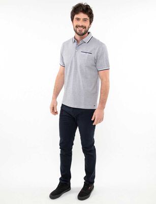 Imagen 2 del producto Polera Piqué Hombre Portman Club Azul