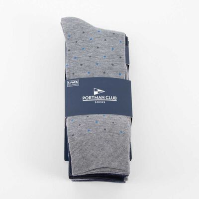 Pack 5 Calcetines Hombre Portman Club