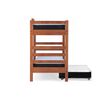 Camarote Triple Latam Home 1 Plaza Zen + Colchón Top Foam Negro