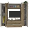 Clóset TuHome Z-200 8 Puertas 2 Cajones Duna/Blanco