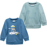 Pack 2 Polerón de Algodón Chess Baby Calipso, Grafito, Oliva