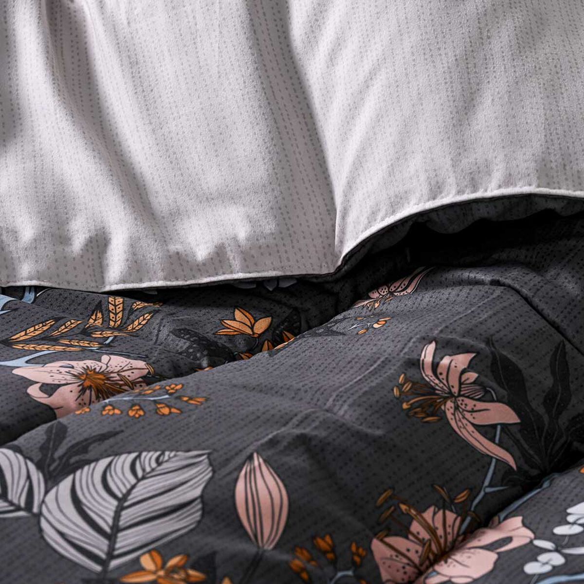 Plum&oacute;n Estampado Cannon 1,5 Plazas Bluejay