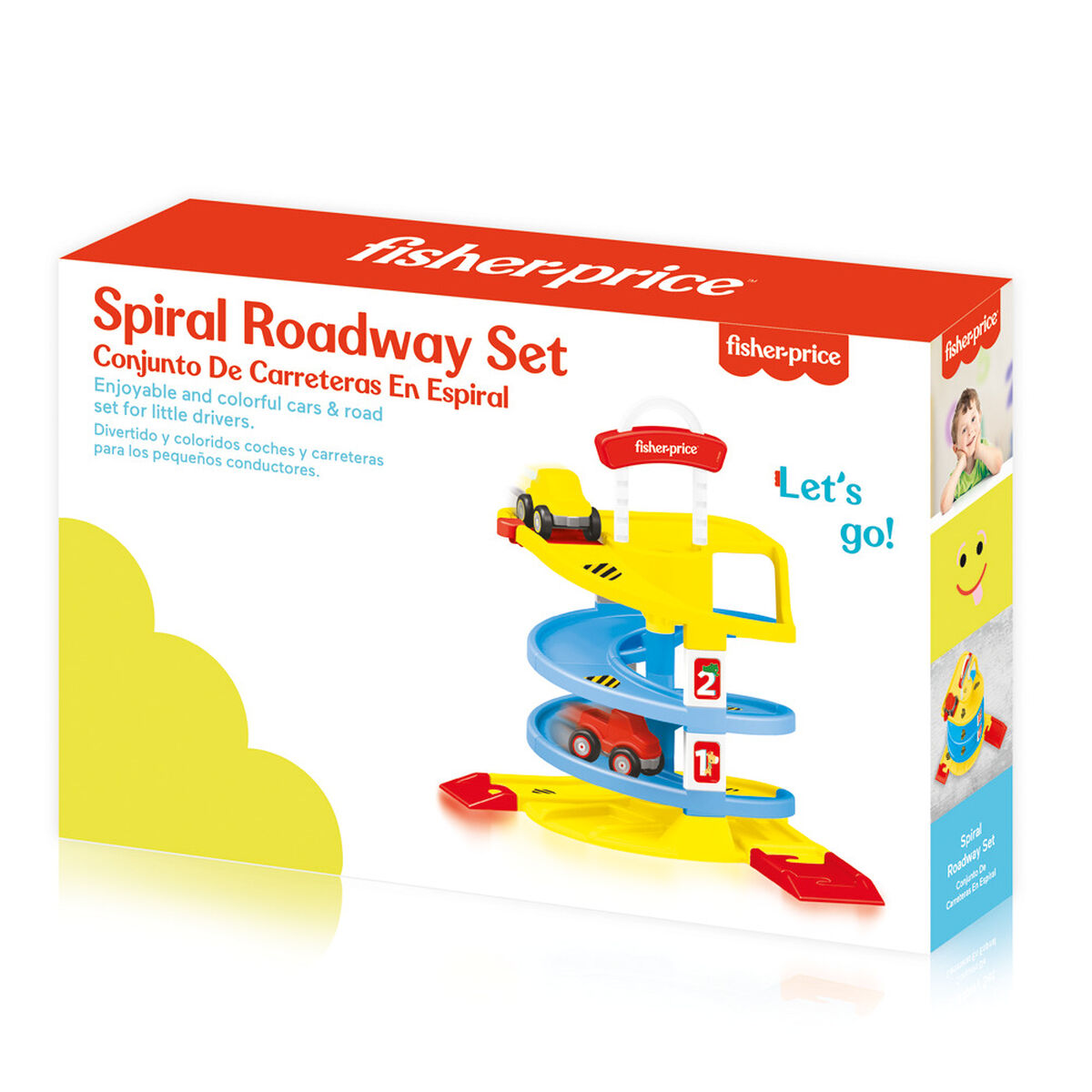 Pista de Auto Espiral Multicolor Fisher Price