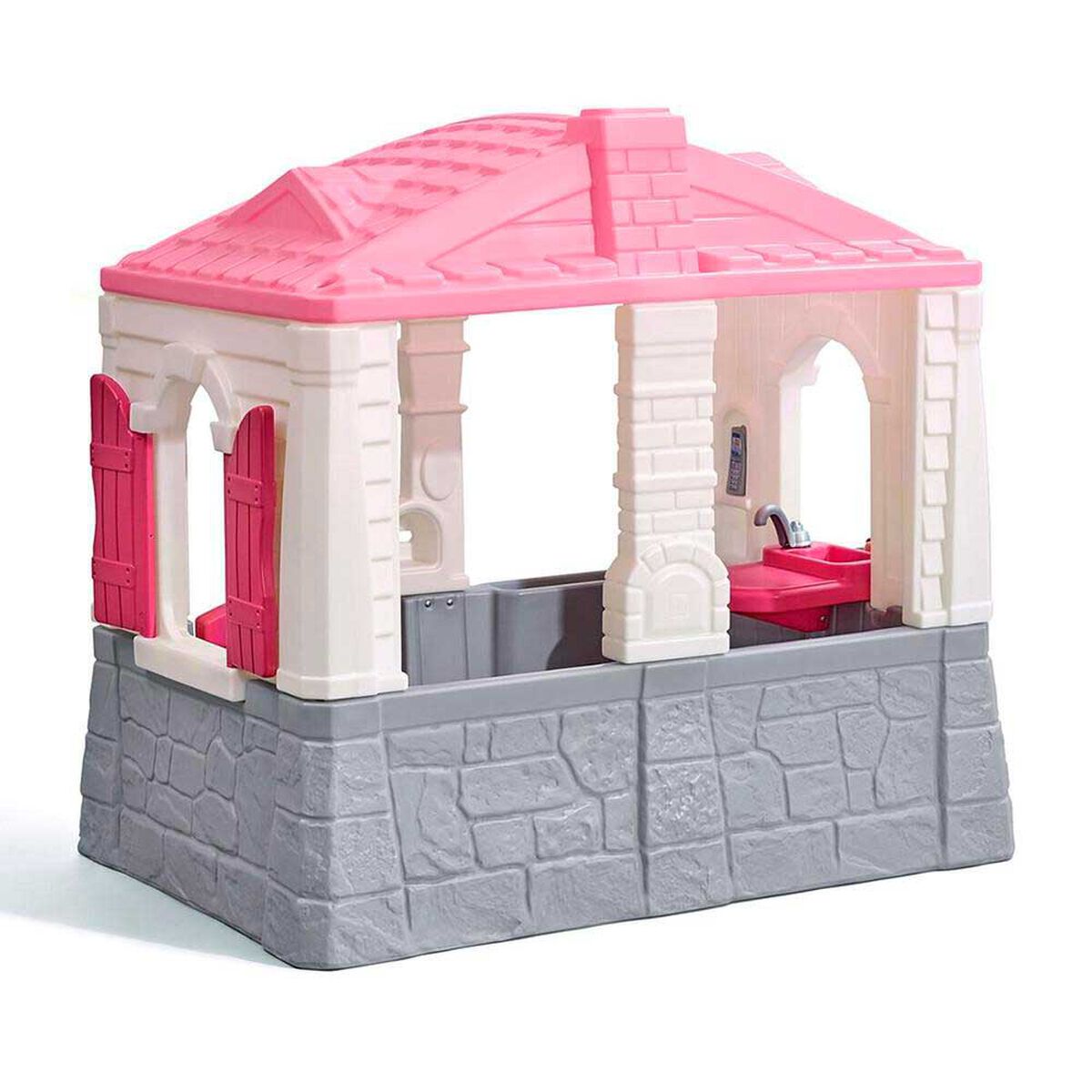 Casa de Juego Limpio y Ordenado Rosada