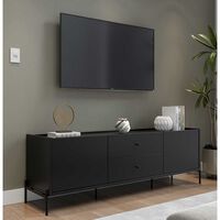 Rack Decocasa Jasper Hasta 65"" Negro