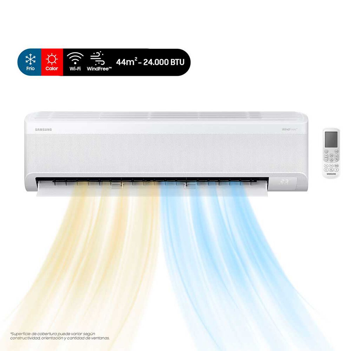 Aire Acondicionado Samsung AR70F24C1DW/ZS 22000 Btu