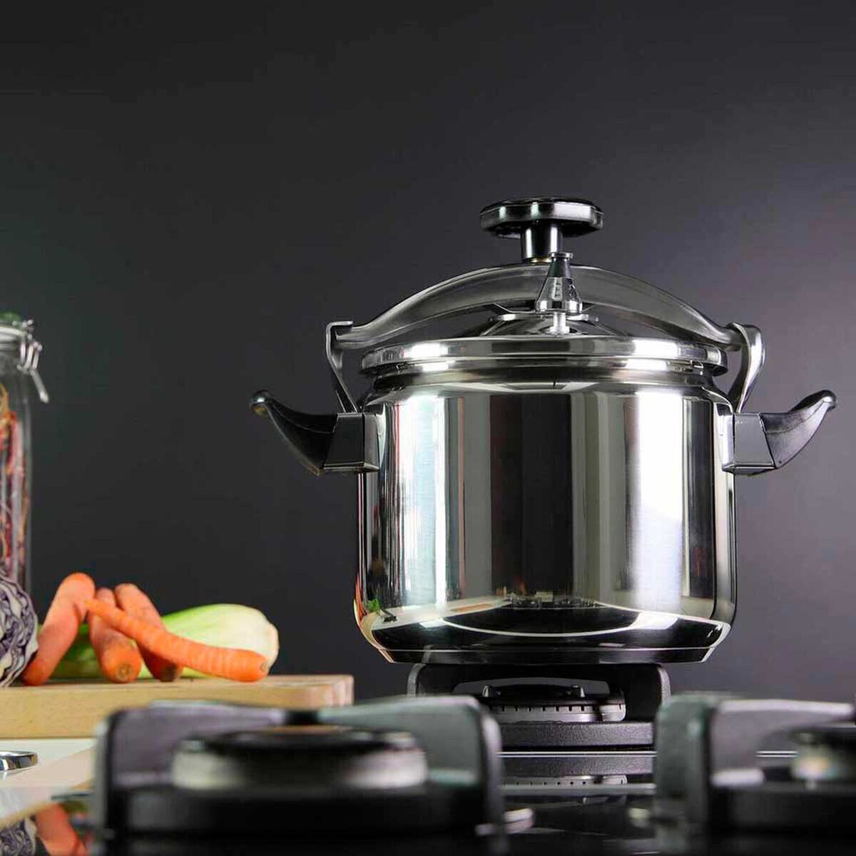 Olla a Presi&oacute;n Acero Inoxidable Fantuzzi Qualita 6 lt