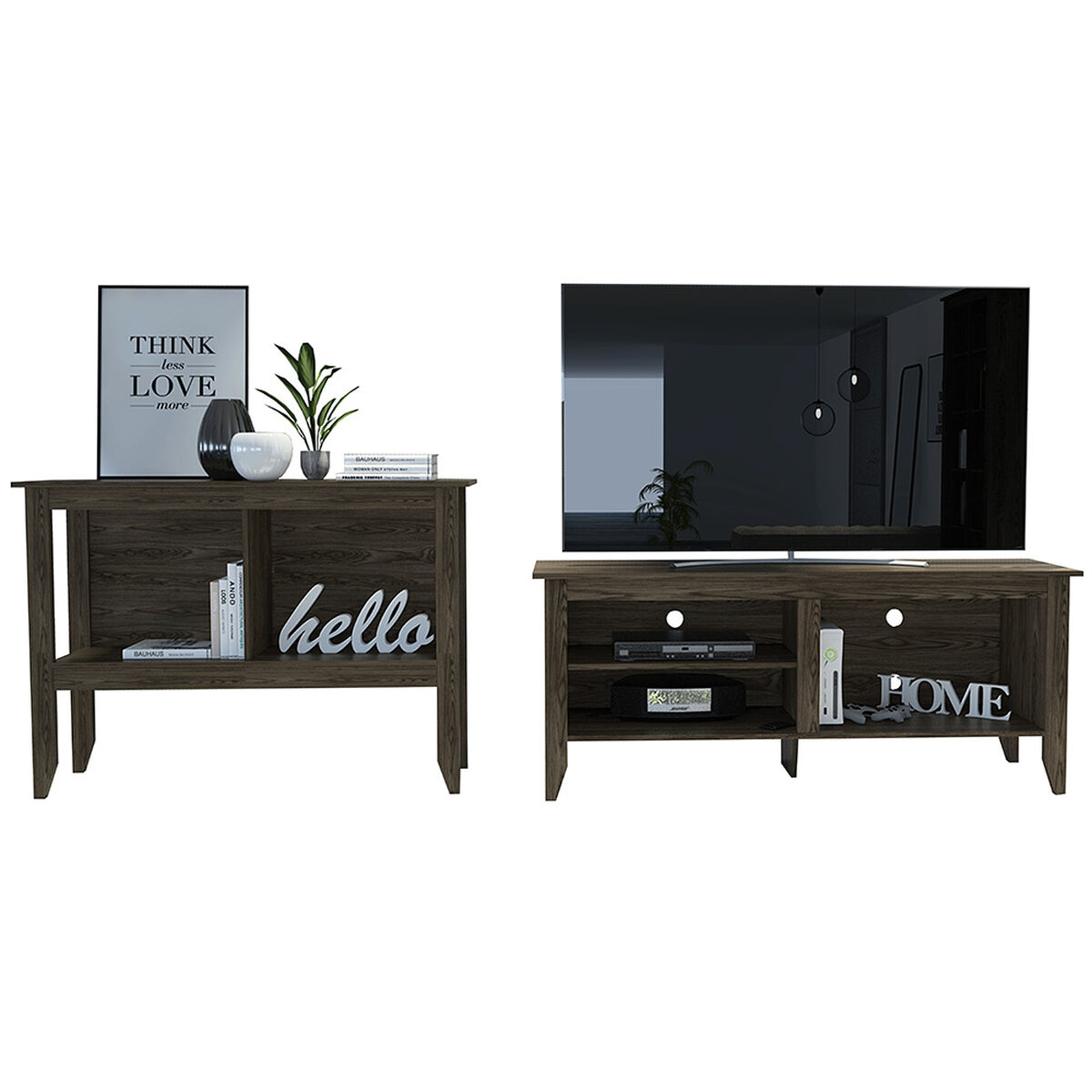 Combo Rack TV 65" + Arrimo Tuhome Essential 4