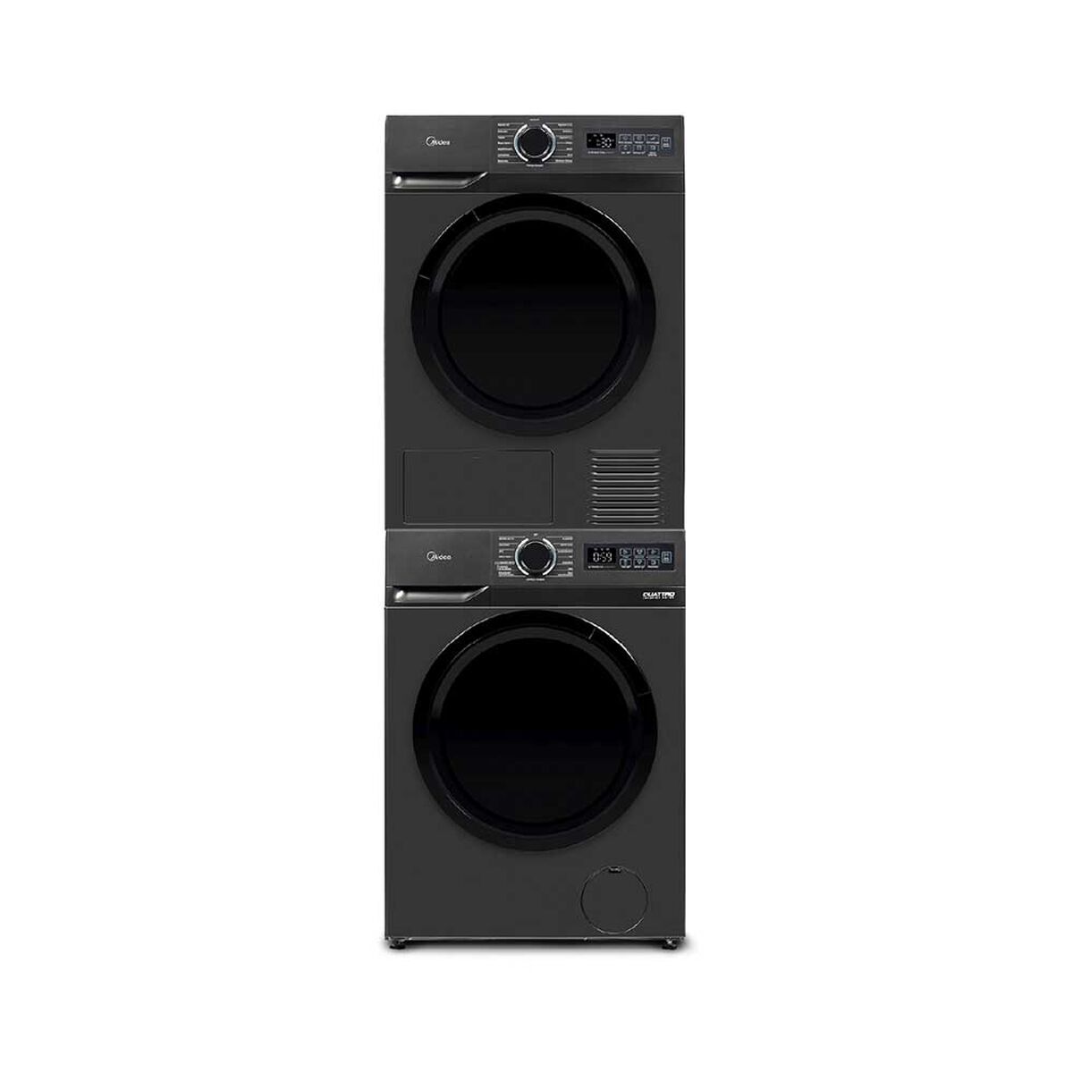 Lavadora Secadora Apilable Midea MS110W12H11T 12/10,5 Kg