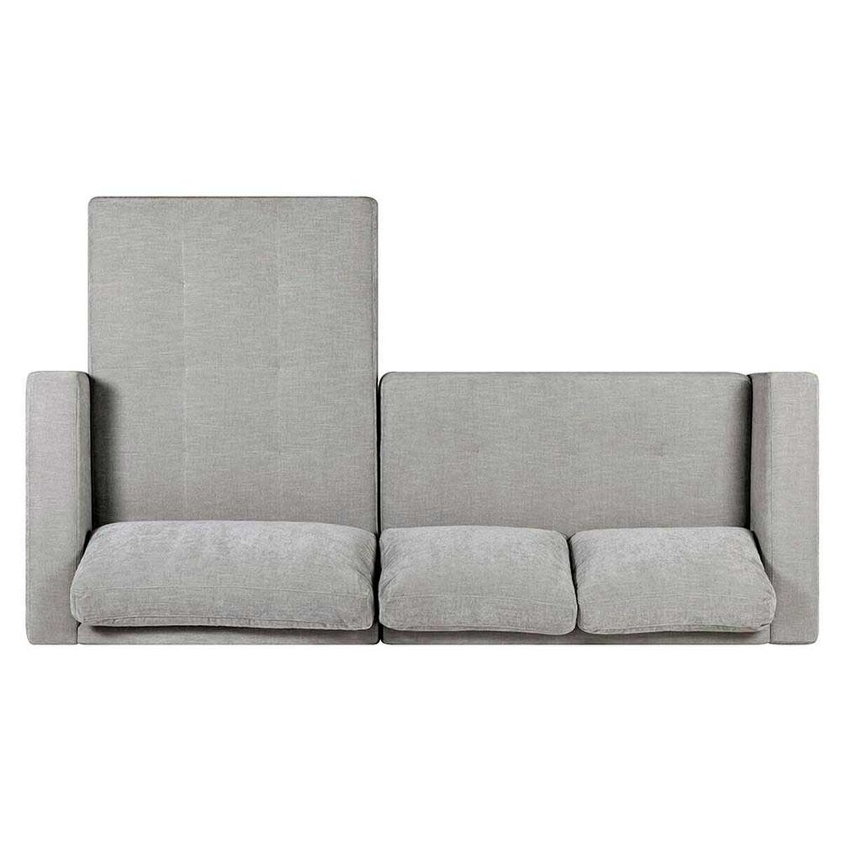 Sof&aacute; Seccional Derecho Rosen Copeland 3 Cuerpos Gris