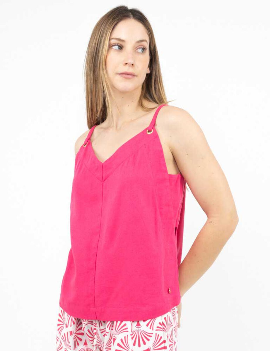Blusa Sin Mangas Mujer Zibel