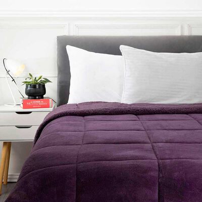 Plum&oacute;n Coral Sherpa Casanova 2 Plazas