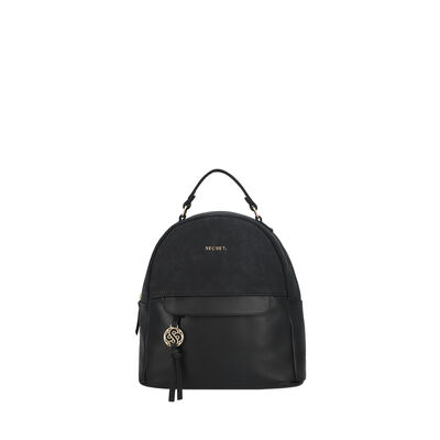 Mochila Secret Laurens FW25 M Negro