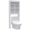 Botiquín Bath 28 + Base Lavamanos + Estante Wc + Auxiliar TuHome BigBath Blanco