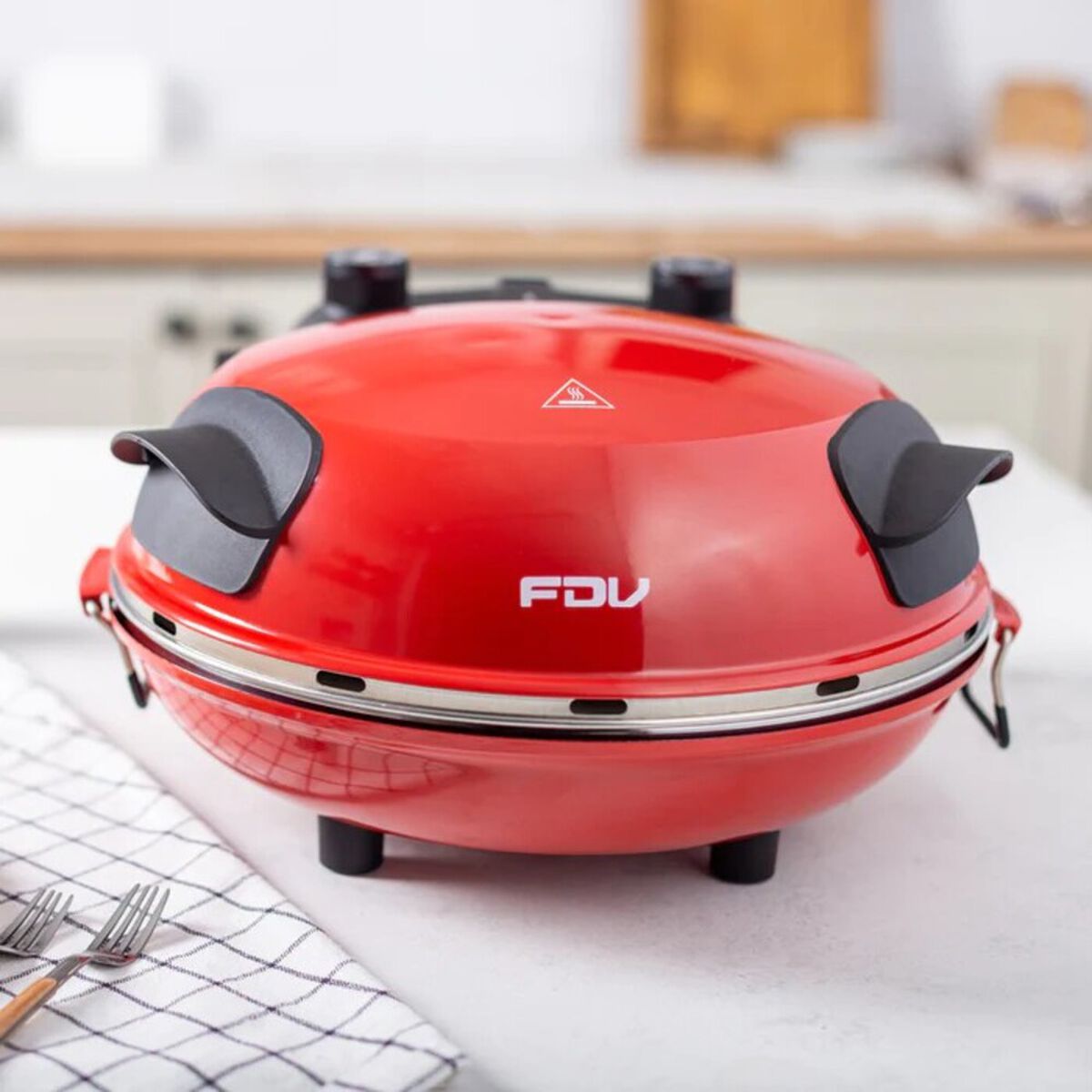 Horno El&eacute;ctrico para Pizza FDV QL33W N&aacute;poles