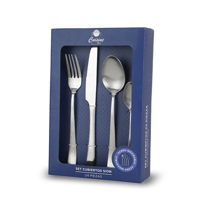 Imagen 2 del producto Juego de Cubiertos Cuisine Sion 24 Piezas