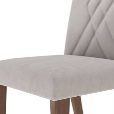 Imagen 2 del producto Juego de Comedor Decocasa Bennet  6 Sillas Off White