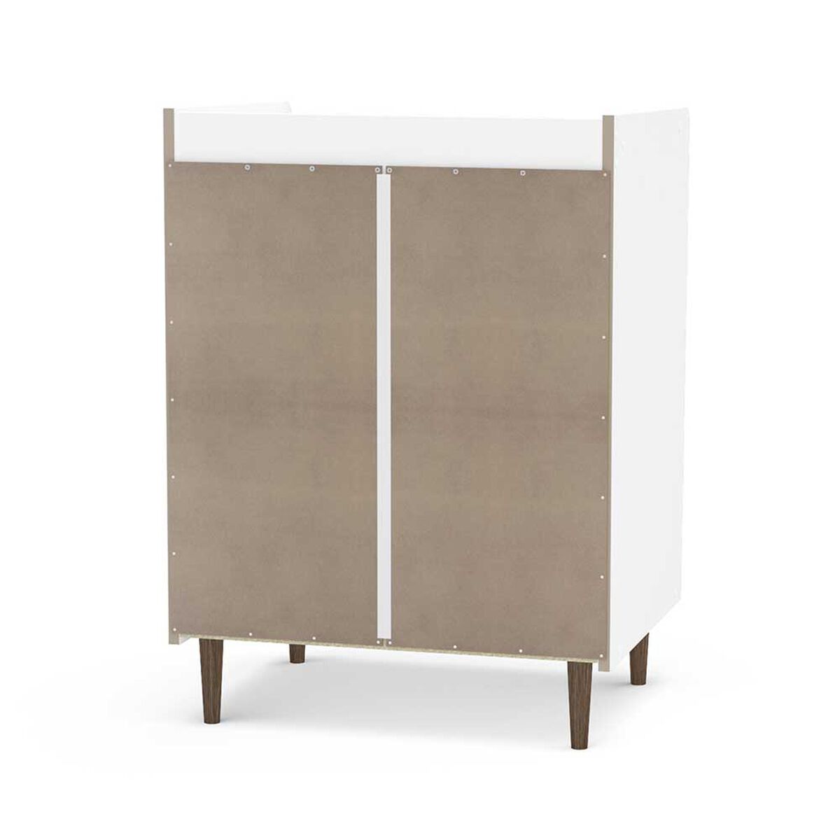 Cómoda Vekkahome Luisiana 4 Cajones Blanco 