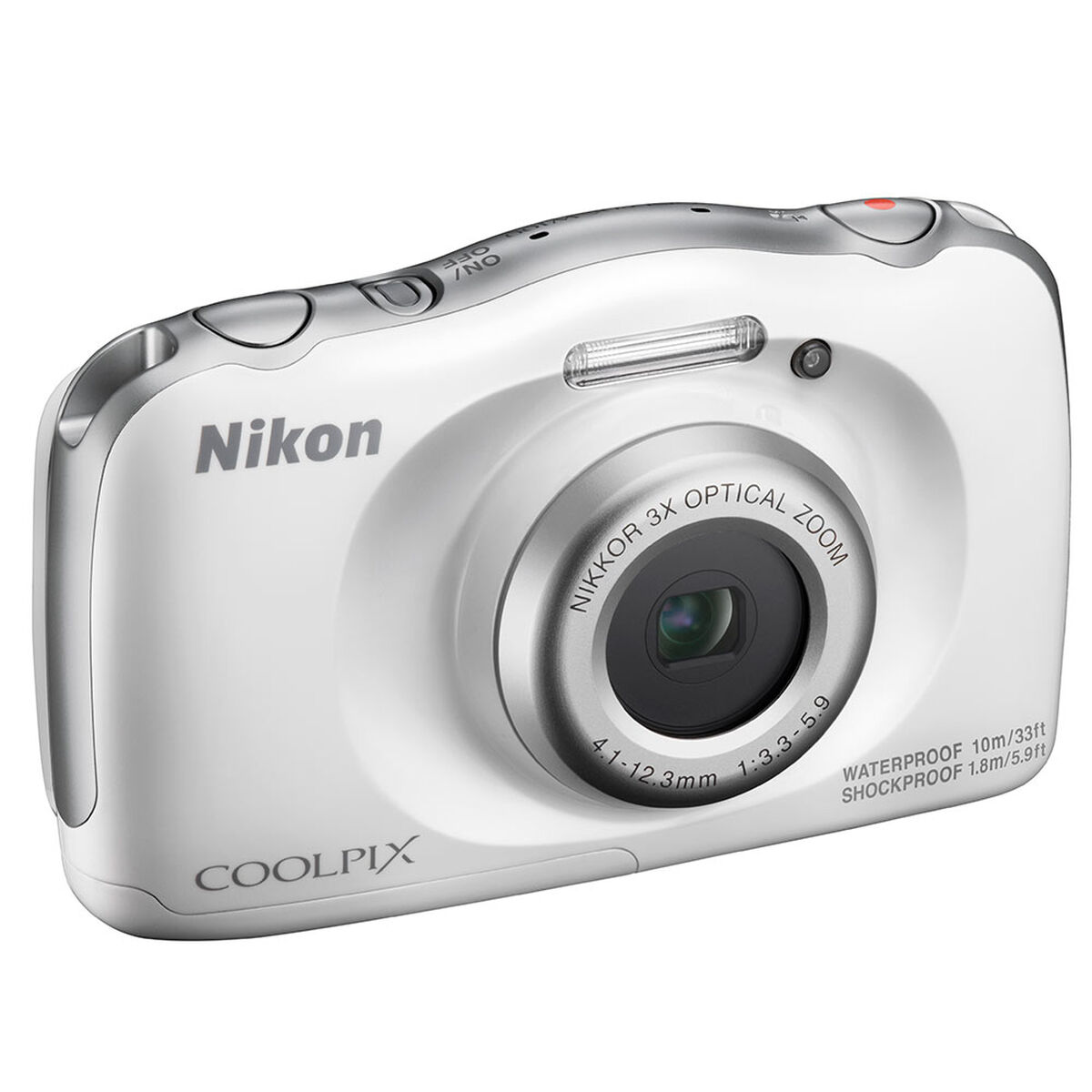 Cámara Nikon Coolpix W100 13,2 MP Plata